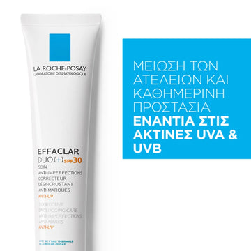 La Roche-Posay Effaclar Duo+ SPF30 40ml Αντηλιακή Κρέμα για Ακμή